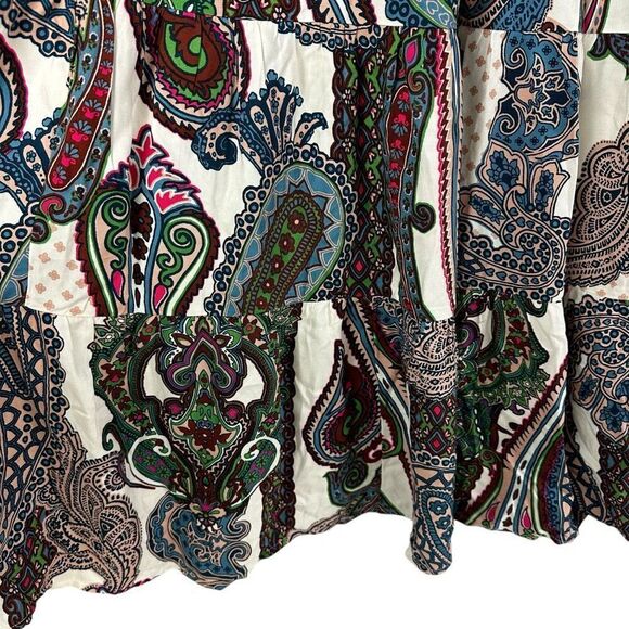 Soma Woven Shirred Maxi Bra Dress size XS - Picture 8 of 12